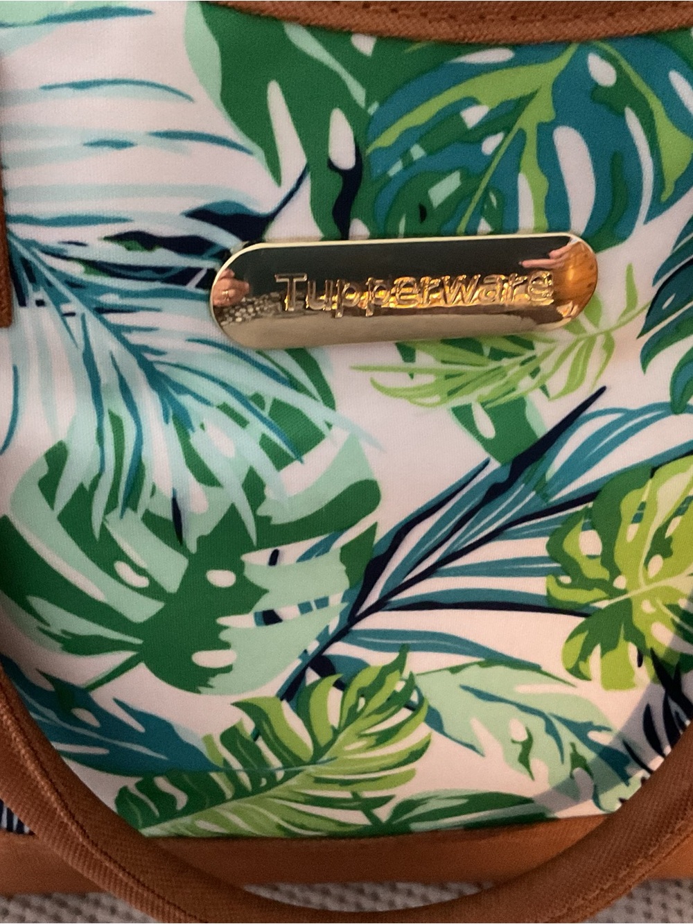 Limited Edition Print Palm Paradise Lunch Bag - Picture 2 of 4